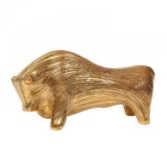 Bitossi Bitossi Bull Ceramic Brushed Gold - 2743532