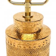  Bitossi Bitossi Lamp Ceramic 24K Metallic Gold Textured - 3535692