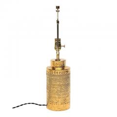  Bitossi Bitossi Lamp Ceramic 24K Metallic Gold Textured - 3535696