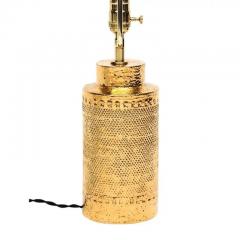 Bitossi Bitossi Lamp Ceramic 24K Metallic Gold Textured - 3535697