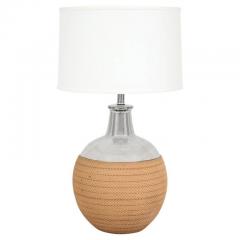  Bitossi Bitossi Lamp Ceramic Metallic Silver Chrome Textured Honeycomb - 2765638
