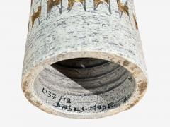  Bitossi Bitossi Table Lamp Chamotte Clay Gold Leaf Italy 1960s - 4476045