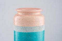 Bitossi Bitossi Vase Ceramic Blue Gray Pink - 2743262
