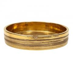 Bitossi Bitossi for Berkeley House Ashtray Brushed Gold Signed - 2743479