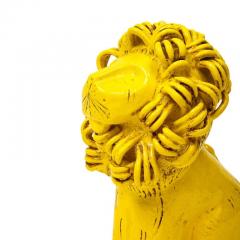  Bitossi Bitossi for Raymor Lion Ceramic Yellow Signed - 2805482