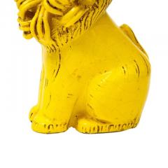  Bitossi Bitossi for Raymor Lion Ceramic Yellow Signed - 2805484