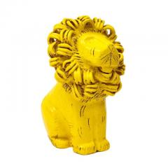  Bitossi Bitossi for Raymor Lion Ceramic Yellow Signed - 2805489
