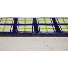  Bitossi Bitossi for Rosenthal Netter Box Ceramic Navy Blue Green White Plaid - 2844303