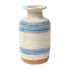  Bitossi Bitossi for Rosenthal Netter Pietra Vase Ceramic Blue White - 3909417