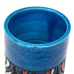  Bitossi Bitossi for Rosenthal Netter Vase Ceramic Blue Red White Onion - 2743679