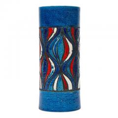  Bitossi Bitossi for Rosenthal Netter Vase Ceramic Blue Red White Onion - 2743699