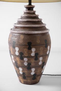  Bitossi Large Scale Aldo Londi Studio Ceramic Lamp for Bitossi Imported by Raymor 1960s - 4331075