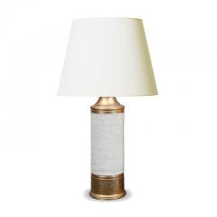  Bitossi Pair of Birchbark Textured Lamps by Bitossi for Bergboms - 2870016