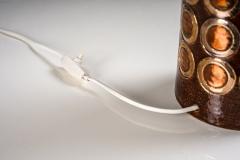  Bitossi Pair of Ceramic Table Lamps by Bitossi Miranda Sweden 1970s - 4586050