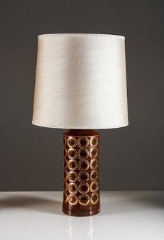  Bitossi Pair of Ceramic Table Lamps by Bitossi Miranda Sweden 1970s - 4586063