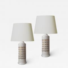  Bitossi Pair of Mod Table Lamps by Bitossi for Bergboms - 2878185