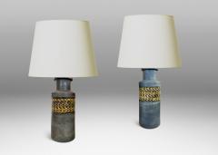  Bitossi Pair of Table Lamps by Bitossi for Bergboms - 4686305