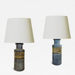 Bitossi Pair of Table Lamps by Bitossi for Bergboms - 4689160
