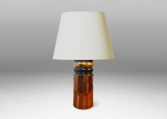  Bitossi Pair of Table Lamps in Copper Luster by Bitossi Ceramiche - 3811913
