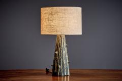  Bitossi Pair of Table Lamps with cratered Glaze 1 by Bitossi - 4529027