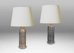  Bitossi Pair of Table lamps by Bitossi for Bergboms - 4805329