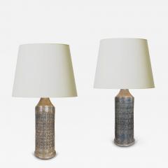  Bitossi Pair of Table lamps by Bitossi for Bergboms - 4809726