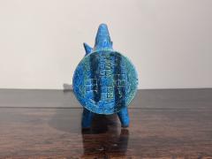  Bitossi Two Blue Glazed Bitossi Ceramic Cats - 2834290