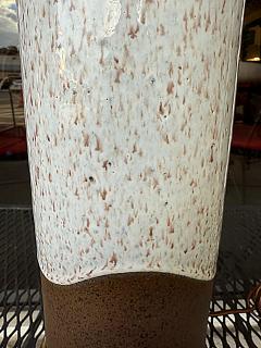  Bitossi Vintage 1980s Two Glaze Ceramic Table Lamps After Bitossi Pair - 4486761