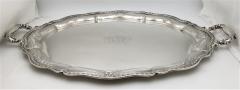  Black Starr Frost Black Starr Frost Sterling Silver Early 20th Century 2 Handled Bar Tray - 3247190