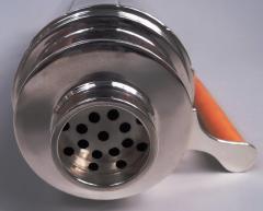  Black Starr Gorham American Art Deco Sterling Silver Cocktail Shaker with Bakelite Handle - 4371677