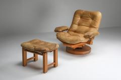  Blaha Post modern Koala lounge chair by O F Blaha 1960s - 1268829