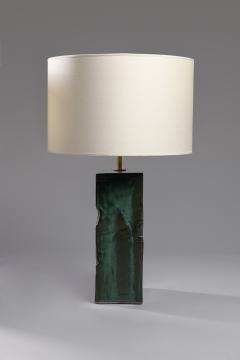  Blend Roma Handcrafted Table Lamp in green glazed ceramic Italy 2023 - 3223046