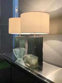  Blend Roma Handcrafted Table Lamp in green glazed ceramic Italy 2023 - 3223057