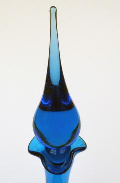  Blenko Glass Co A rare set of 3 American art glass decanters by Joel Myers Blenko Glassworks - 816103
