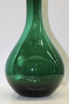  Blenko Glass Co Large Green Glass Vase By Blenko - 767837