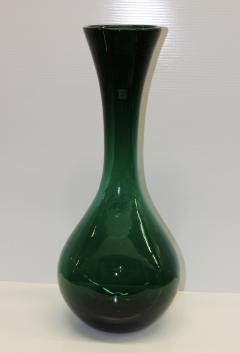  Blenko Glass Co Large Green Glass Vase By Blenko - 767842