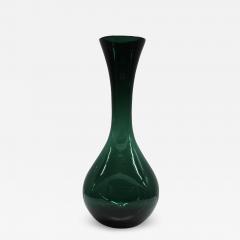  Blenko Glass Co Large Green Glass Vase By Blenko - 770447