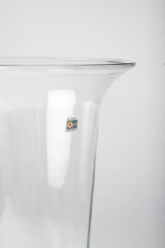  Blenko Glass Co Matching Pair of Large Glass Vases by Don Shepard for Blenko - 4357699