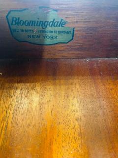  Bloomingdale s Jacobean Style Flame Mahogany Secretary Desk by Bloomingdales - 2865041