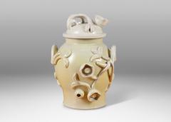  Bo Fajans Extraordinary Lidded Vase by Eva Jancke Bj rk for Bo - 3708314