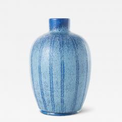  Bo Fajans Large Swedish Modern Vase by Eva Jancke Bjork for Bo - 3344699