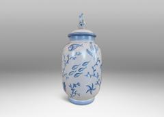  Bo Fajans Monumental Lidded Urn by Eva Jancke Bj rk for Bo - 4701842