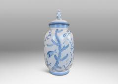  Bo Fajans Monumental Lidded Urn by Eva Jancke Bj rk for Bo - 4701844