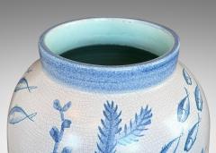  Bo Fajans Monumental Lidded Urn by Eva Jancke Bj rk for Bo - 4701848
