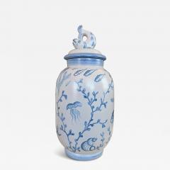  Bo Fajans Monumental Lidded Urn by Eva Jancke Bj rk for Bo - 4701970