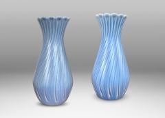  Bo Fajans Pair of Vases by Ewald Dahlskog for Bo - 4280041
