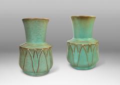  Bo Fajans Pair of Vases by Ewald Dahlskog for Bo Fajans - 4680229