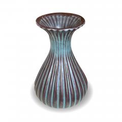  Bo Fajans Selection of Swedish Modern Vases with Lava Glaze by Ewald Dahlskog - 2825530