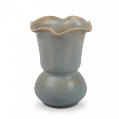 Bo Fajans Vase with Frill Lip by Ewald Dahlskog for Bo Fajans - 3606495