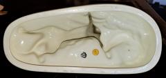  Boch Fr res Keramis Co Art Deco Boch Freres by Charles Catteau Porcelain Panther and Snake - 2021756